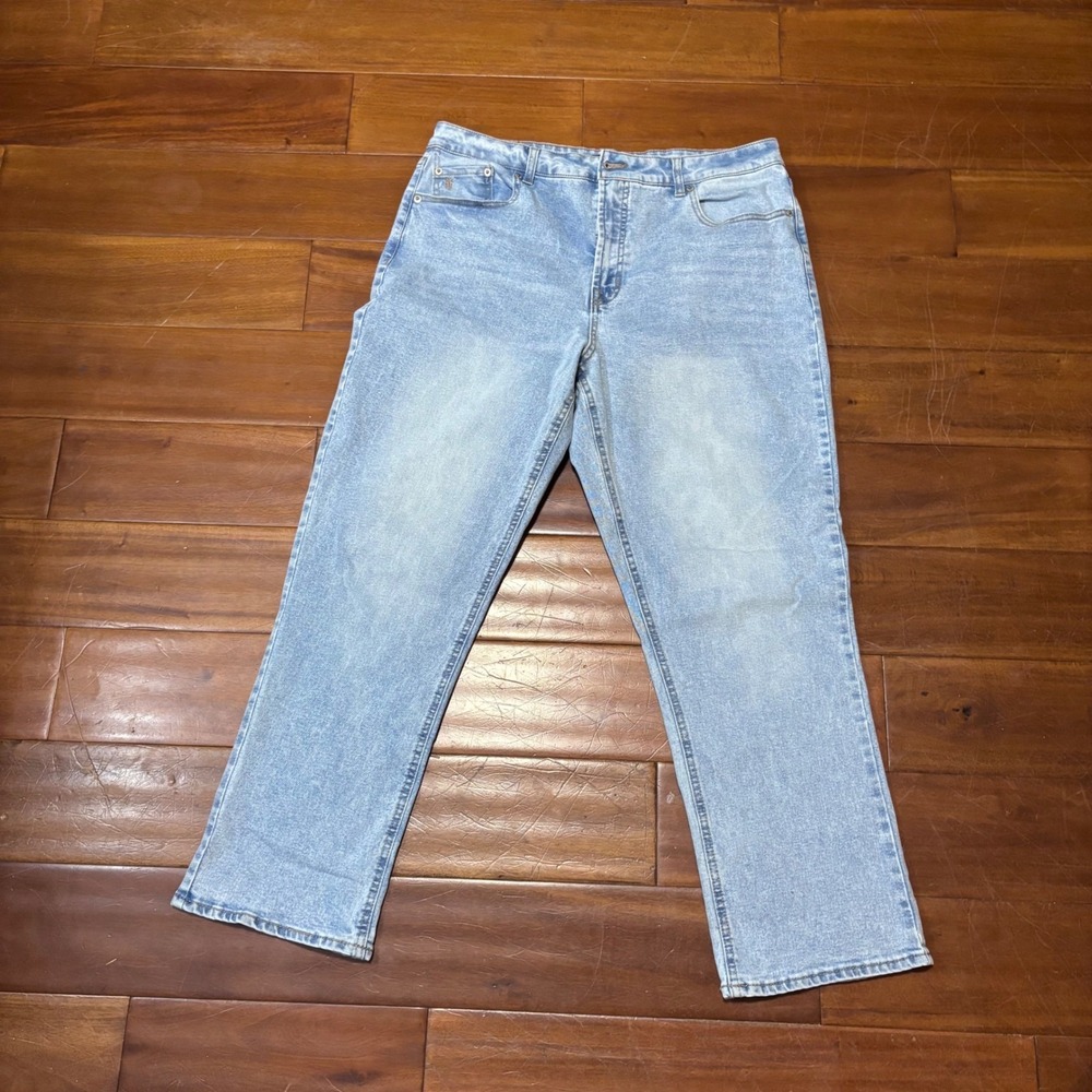 FRYE 90s High‎ Rise Straight Leg Jeans|Light Wash|Stretch Denim|Sz 12